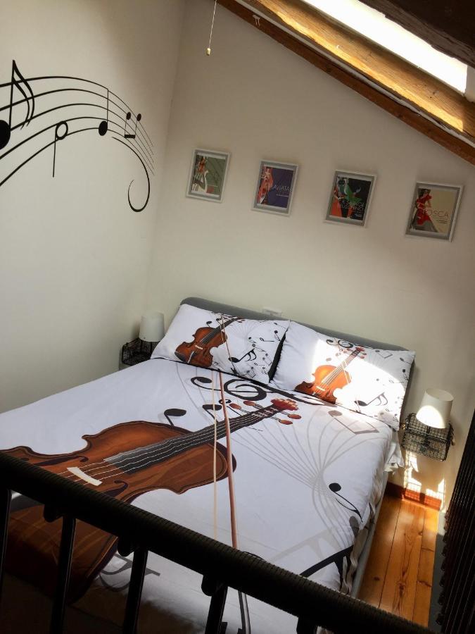 La Chiave Di Violino Appartamentino Musicale Bologna Luaran gambar