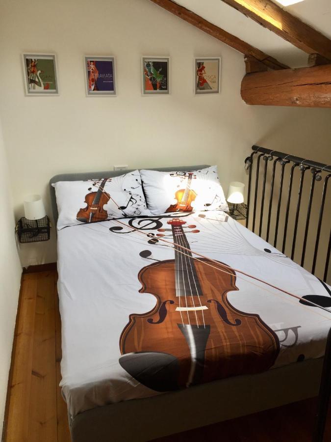 La Chiave Di Violino Appartamentino Musicale Bologna Luaran gambar